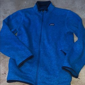 Patagonia full zip kids long sleeve